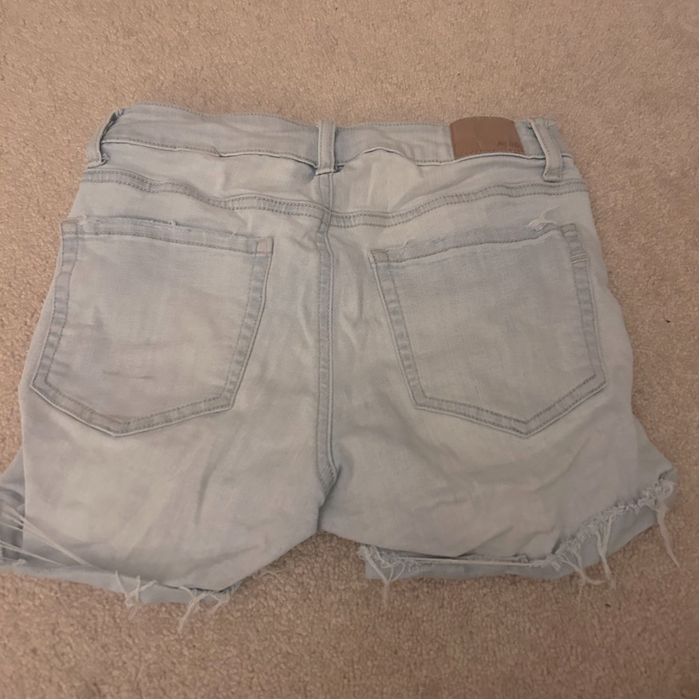 Ripped jean shorts, Aero, size 2